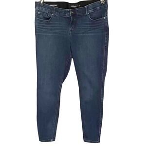 Torrid Bombshell Y2K Skinny Womens Jeans Size 20R Normcore Stretch High Rise